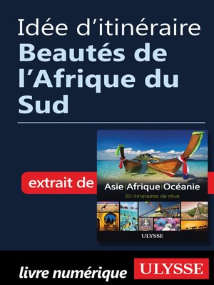 cover image of Idée d'itinéraire--Beautés de l'Afrique du Sud